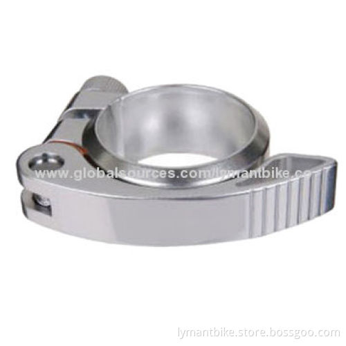 Bicycle seat post clamps, made of aluminum alloy, different colors